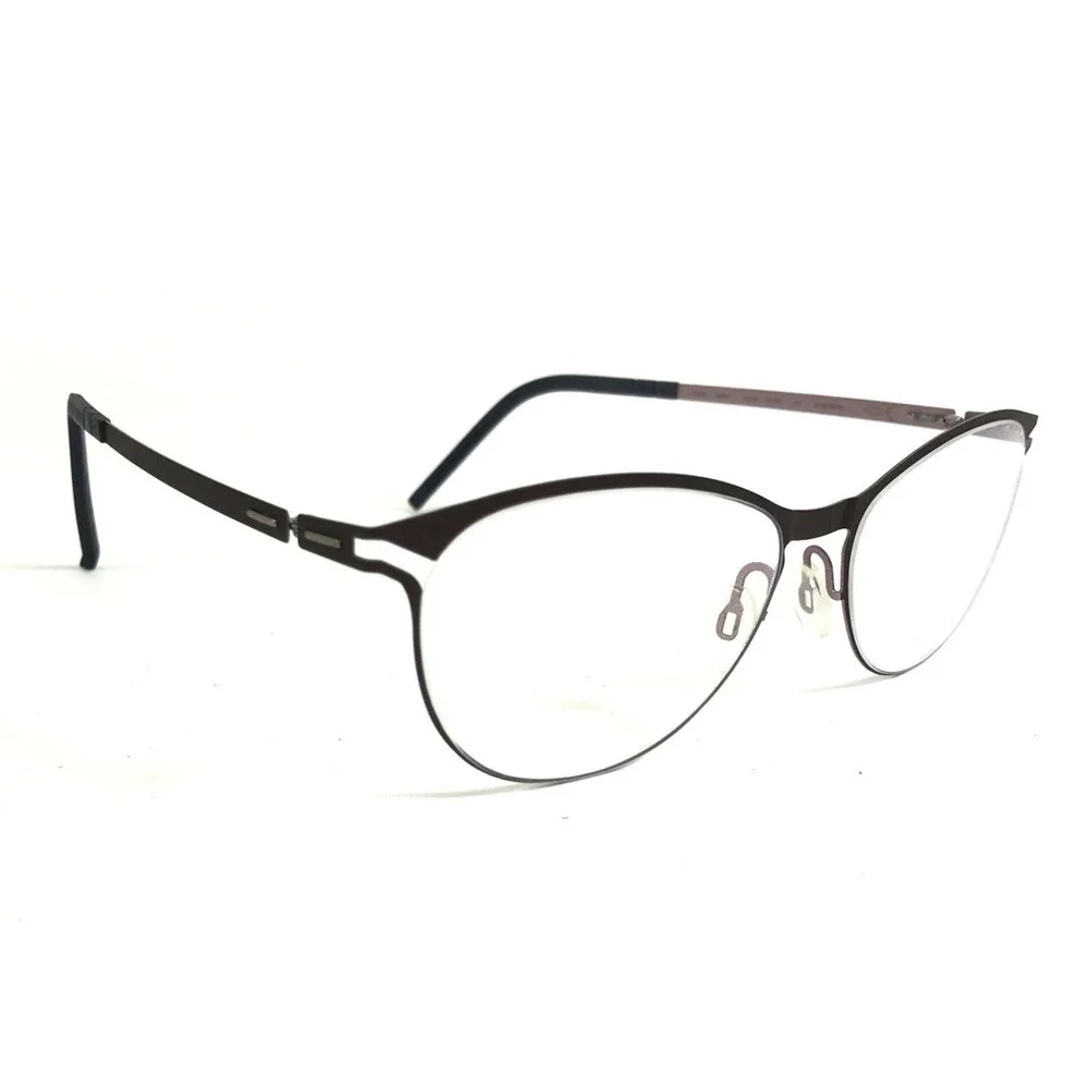 Blackfin Eyeglasses Frames BF737 JOLIET COL.467 Brown Pink Cat Eye 52-15-145